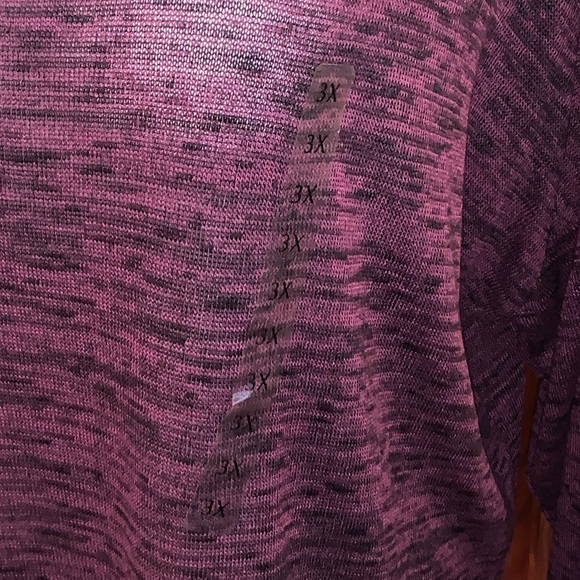 Jones New York 2 Piece Purple/Black Sweater - Picture 3 of 5